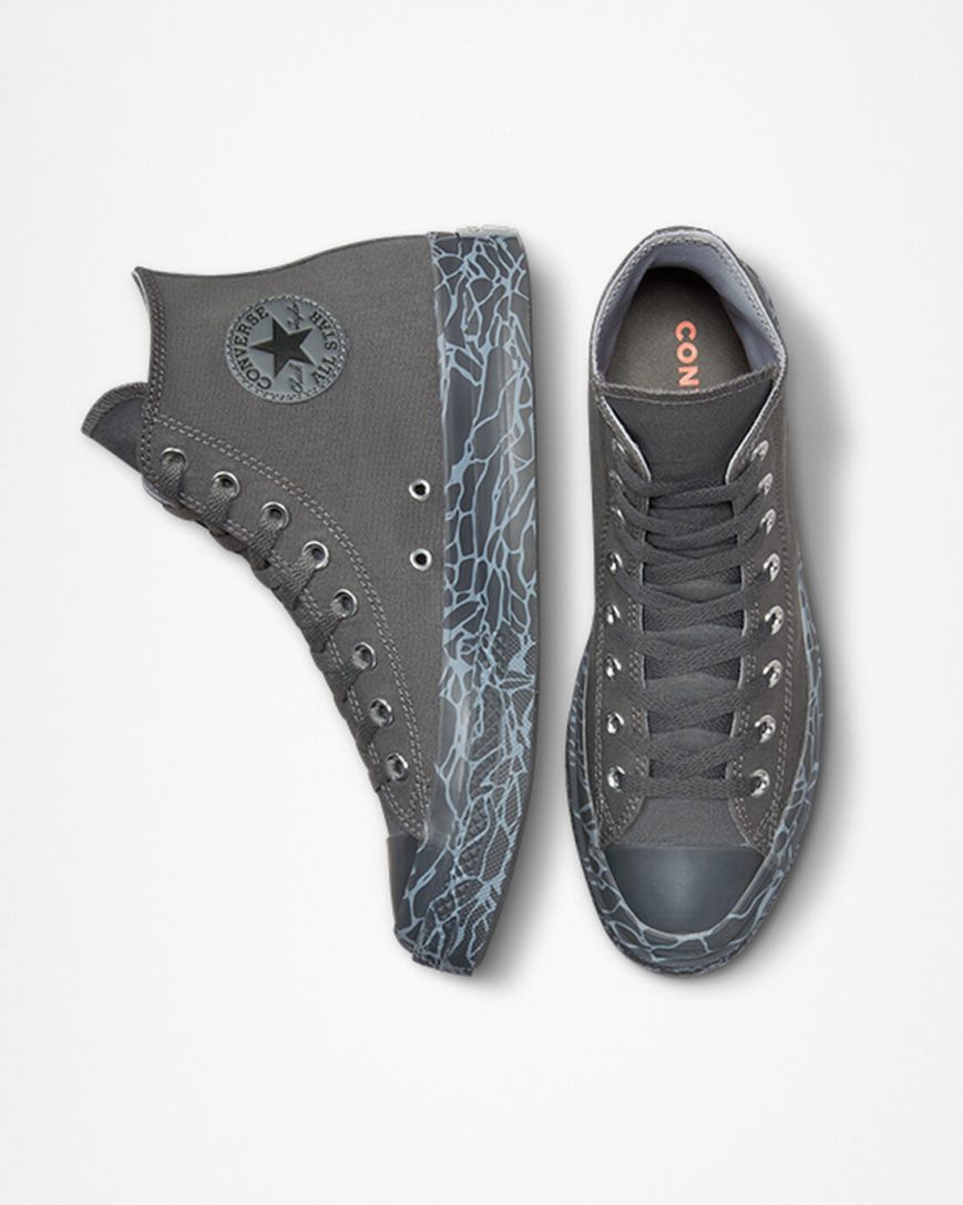 Tenisi Inalti Barbati Converse Chuck Taylor All Star CX Tonal Bark Gri Portocalii | RO KQOCU761